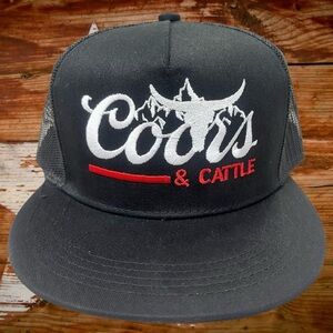 Coors and cattle unisex trucker cap